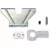 Einhell bovenfrees TE-RO 1255 E - 1200 W - Ø 6 en 8 mm - toerentalregeling - parallelgeleider - afzuigadapter - incl. accessoires