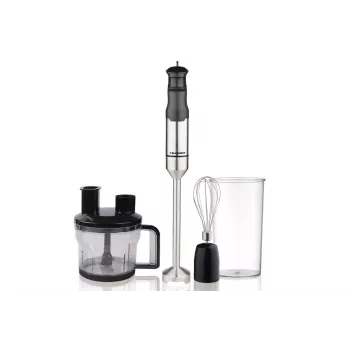 Staafmixer BLAUPUNKT HBD611 — 1200 W, zwart, garde, maatbeker, spatdeksel