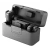DJI Mic Mini (2 TX + 1 RX + oplaadcase) draadloze microfoonkit - donkergrijs
