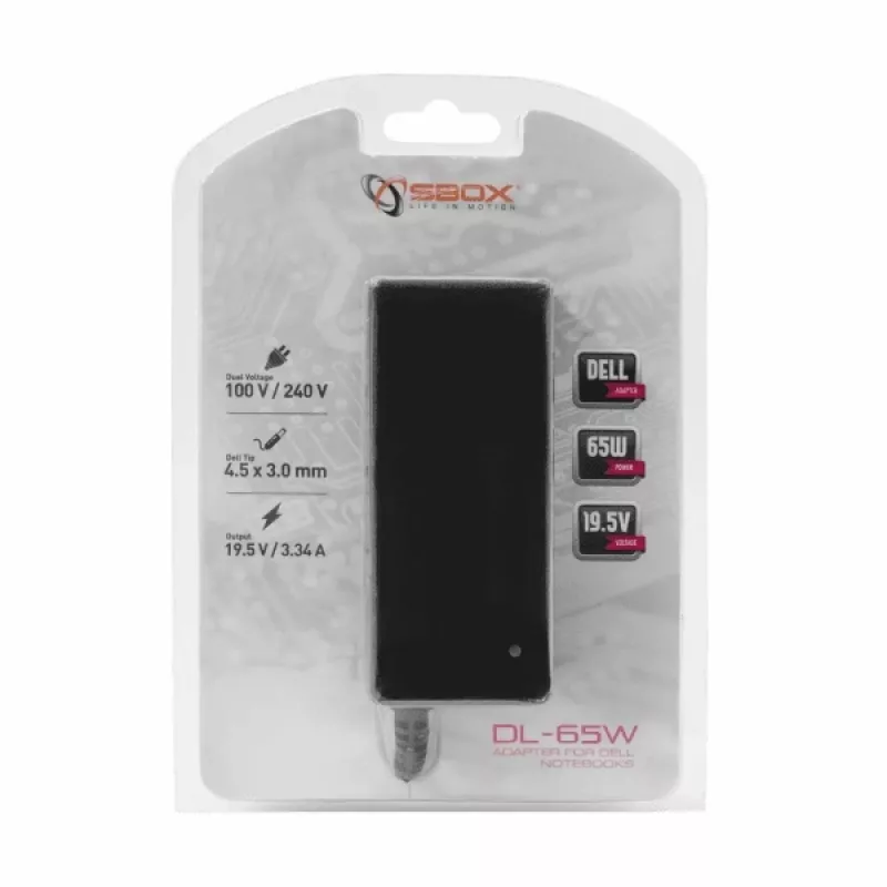 Sbox adapter voor Dell notebooks DL-65W