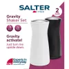 Peper- en zoutstrooierset Salter BW129471EU7 – compacte kruidenstrooiers voor op het aanrecht