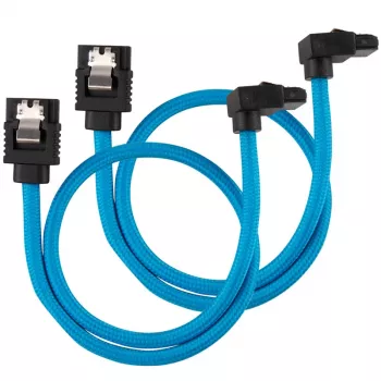SATA-kabel Corsair CC-8900281 0,3 m zwart blauw