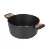 Braadpan RESTO 93188 kookpan voor de kookplaat, 24 cm, 4,4 L