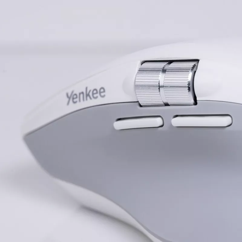 Draadloze muis YENKEE 2095WH SPIN DUAL Smart Flying Scroll