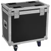 Flightcase Roadinger TMH-W400 voor 2x W400 – beschermende transportkoffer