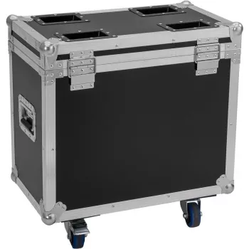 Flightcase Roadinger TMH-W400 voor 2x W400 – beschermende transportkoffer