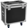 Flightcase Roadinger TMH-W400 voor 2x W400 – beschermende transportkoffer