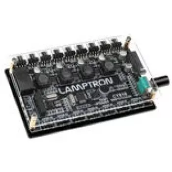 Ventilator- en ARGB-controller Lamptron CY816 zwart — 6 ventilatoraansluitingen, 8 ARGB-zones
