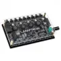 Ventilator- en ARGB-controller Lamptron CY816 zwart — 6 ventilatoraansluitingen, 8 ARGB-zones