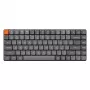 Keychron K3 Max toetsenbord Universeel USB RF Draadloos Bluetooth Grijs 75%