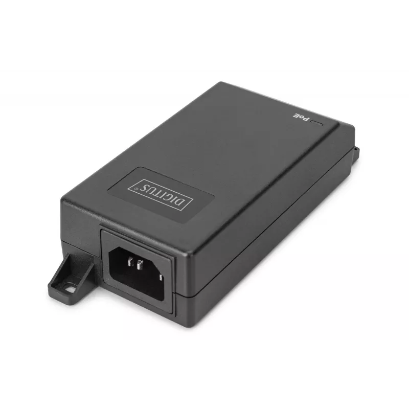 Digitus Gigabit Ethernet PoE+ injector 802.3at 30 W zwart