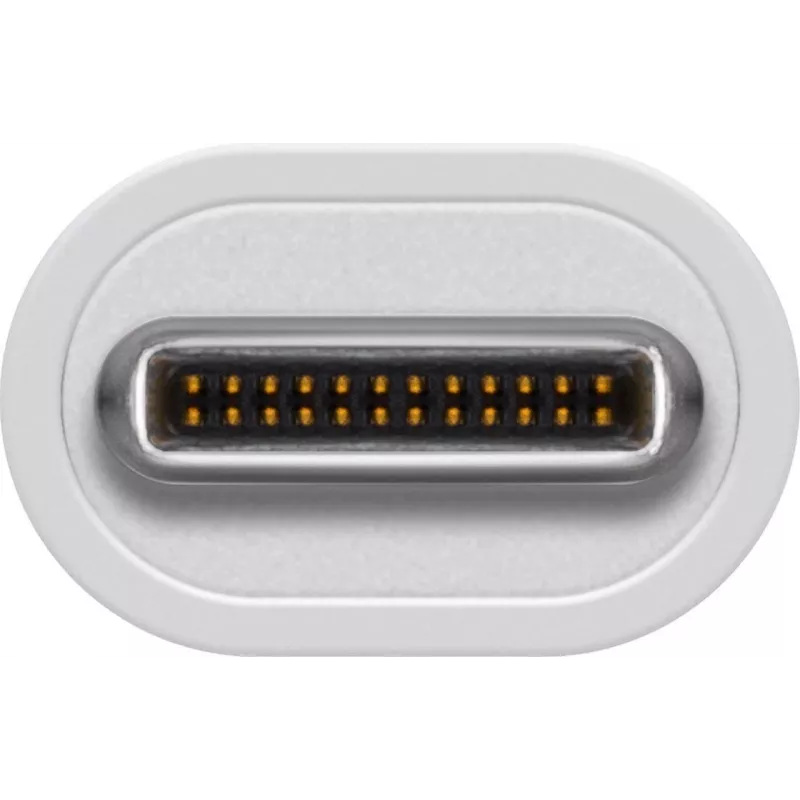 Wentronic Goobay USB-C™ 4x multiport adapter, wit - gelijktijdige aansluiting van 4x USB 3.0 A-bus op USB-C™-stekker (66274)