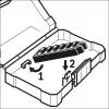 Twistborenset Bosch 2608577146