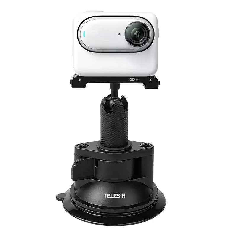 Magneetvoet- en zuignapvoet-set Telesin MAG-003 voor Insta360 GO 3