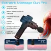 Massagepistool Extralink MSG-01-PRO 3800 t/min 6 opzetstukken