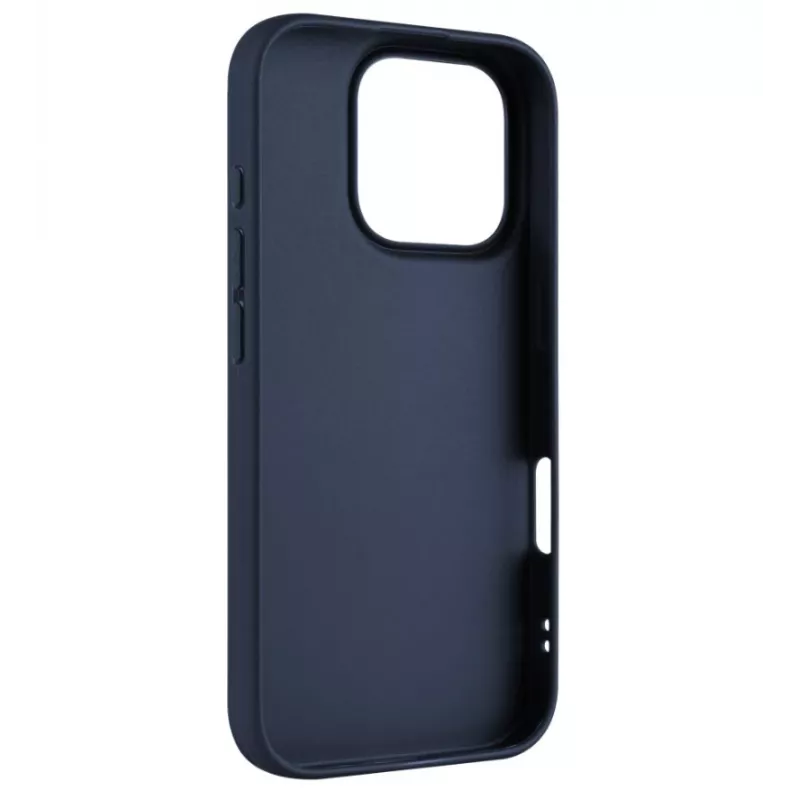 Fixed Story | rugdeksel | Apple | iPhone 16 Pro | gerubberd | blauw