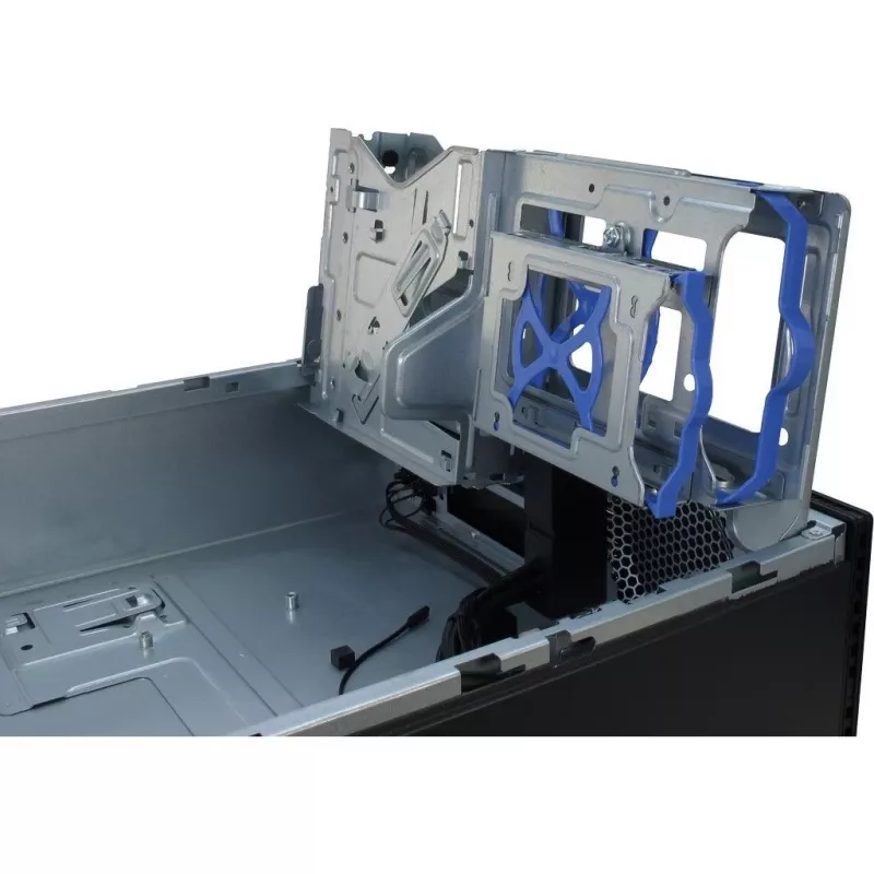 Inter-Tech IT-503 - SFF - Mini-ATX - zonder voeding (TFX12V) - matzwart - USB/audio (88881270)