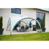 Paviljoen Event Shelter, 4,5 x 4,5 m (lichtgrijs/grijs)