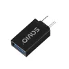 Savio AK-80 videokabel-adapter 0m USB Type-A USB Type-C zwart