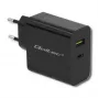 Voeding QOLTEC 51717 45W 20V 3A AC-oplader voor binnen voor smartwatch, zwart