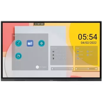 Sharp PN-L752B interactief whiteboard 190,5 cm (75 inch) 3840 x 2160 pixels touchscreen zwart