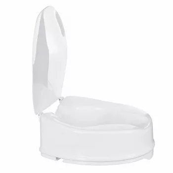 Toiletverhoger accessoire ActionMed NT15AM — verhoging, 15 cm hoogte, polypropyleen, vergrendelbaar, maximale belasting 180 kg, binnenmaat 210×268 mm, breedte 360 mm