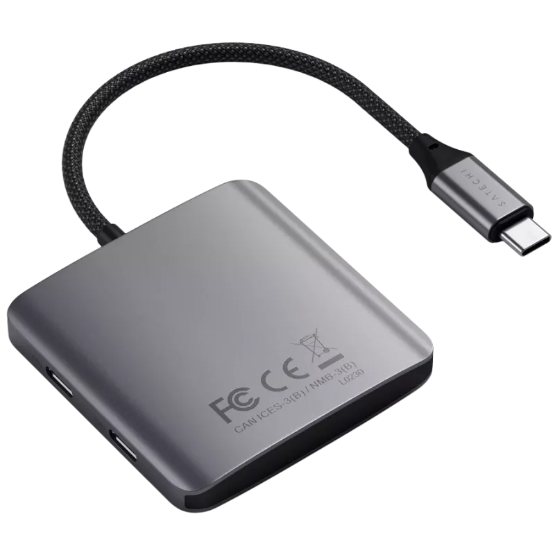 Satechi hub met Power Delivery, 4 x USB-C 3.2