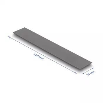 Warmtegeleidingspad DeLOCK 18475 3 W/m·K grijs 20x120x0,5 mm