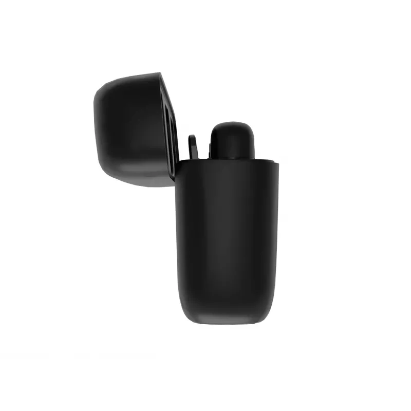 NATEC Hopper Black lavalier-/clipmicrofoon