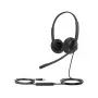 Yealink UH34 SE Lite Dual Teams headset bedraad hoofdband kantoor/callcenter USB Type-C zwart
