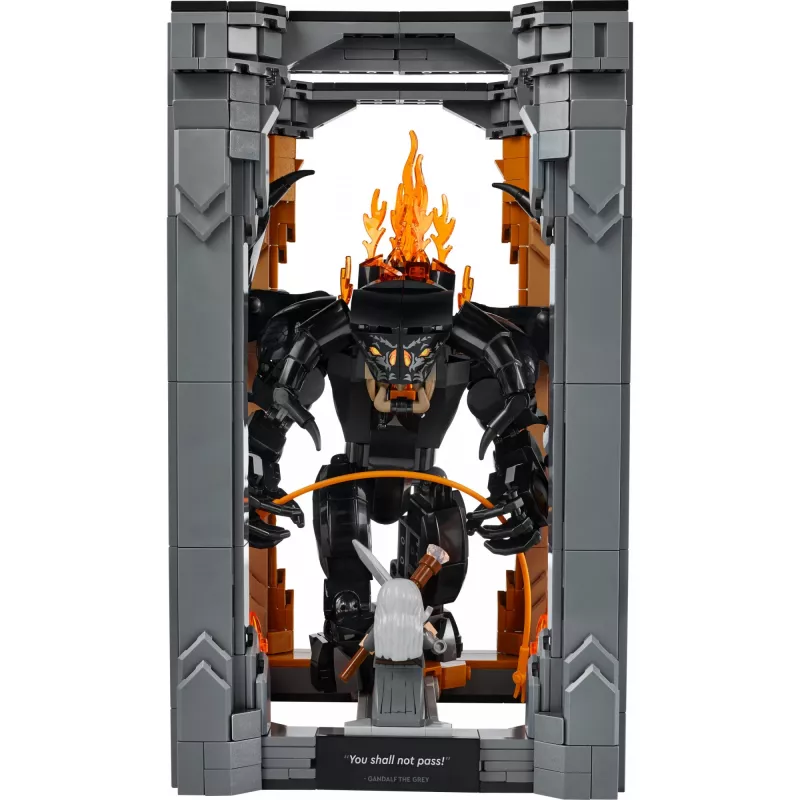LEGO ICONS 10367 In de ban van de ring: Balrog Book Nook