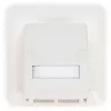 Digitus FTTH glasvezel inbouw wandcontactdoos DN-93201 SC/LC-adapter 86x30x86mm