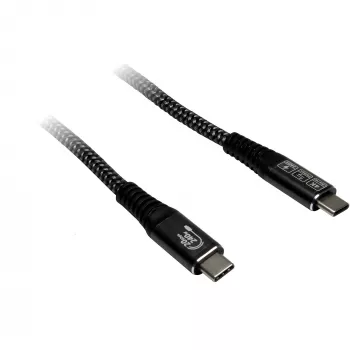 Inter-tech 88885672 USB-kabel zwart