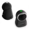 Qoltec tafel-barcodescanner voor 1D- en 2D-codes, QR-scanner, zwart