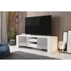 Cama TV-standaard WEST 42/130/42 wit/grijs glanzend