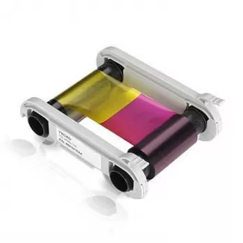 Evolis High Trust YMCKO-lint - kleur (cyaan, magenta, geel, hars-zwart, transparante toplaag) - lint (kleur) - voor Evolis Primacy, Zenius