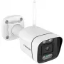 Foscam V8P Wi-Fi bewakingscamera wit 8MP (3840x2160), dual-band wlan, ingebouwde schijnwerper en alarmsirene (V8P-W)