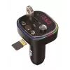 FM-transmitter VAKOSS TC-B439K Bluetooth USB, 87,5–108 MHz, microSD/USB-weergave, 5V/3,1A uitgang, RGB-indicatie