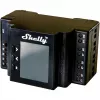 DIN-rail relaismodule Shelly 4-kanaals Pro 4PM Wi-Fi, 4 kanalen, AC 110–240 V, vermogens- en energiemeting, DIN-montage
