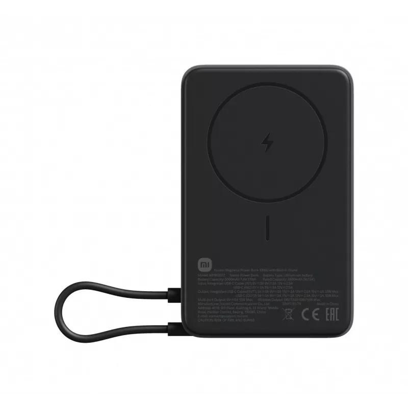 Xiaomi Power Bank 33W Magnetic 10000mAh, grijs (BHR08P9GL)