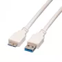 VALUE USB-kabel - USB Type-A (M) naar Micro USB Type-B (M)