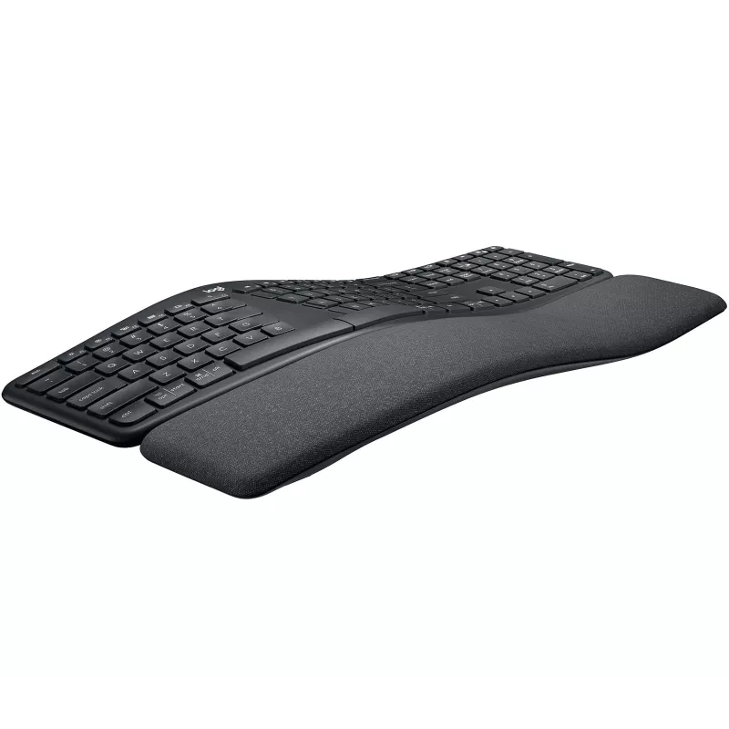 Logitech ERGO K860 - toetsenbord - draadloos - 2,4 GHz, Bluetooth 5.0 - QWERTY - GB - grafiet