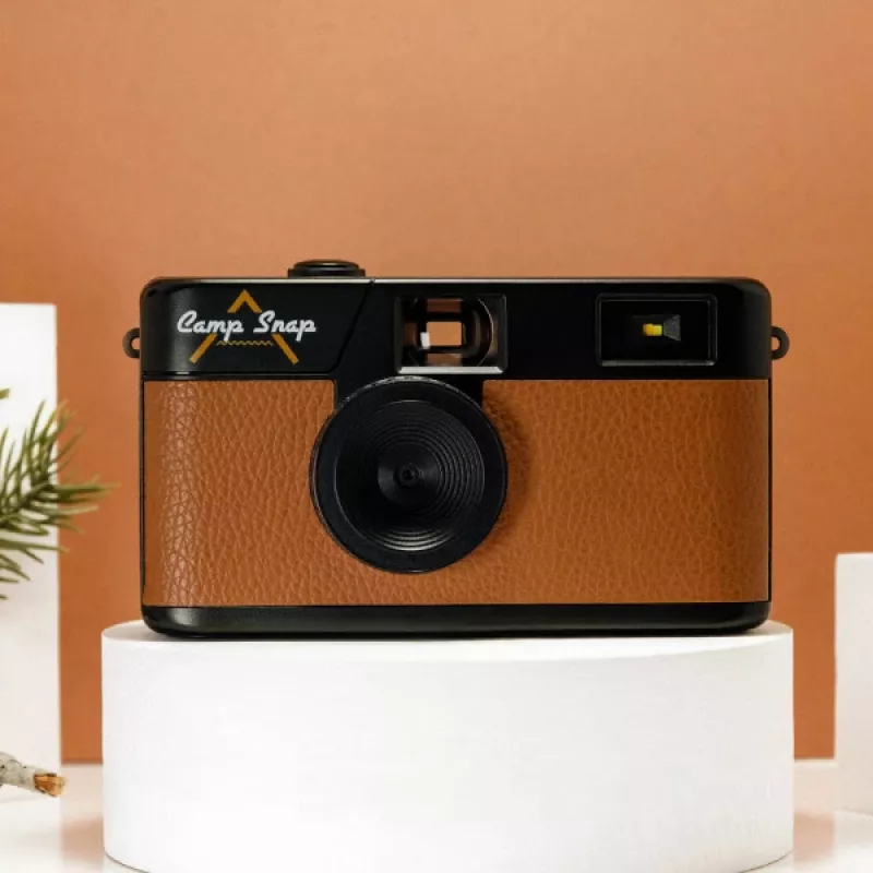 Digitale camera zonder display Camp Snap CS-V105-BR-JP — Bruine compactcamera zonder display