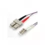 Glasvezel-patchkabel ROLINE OM4 50/125µm LC/SC 2m