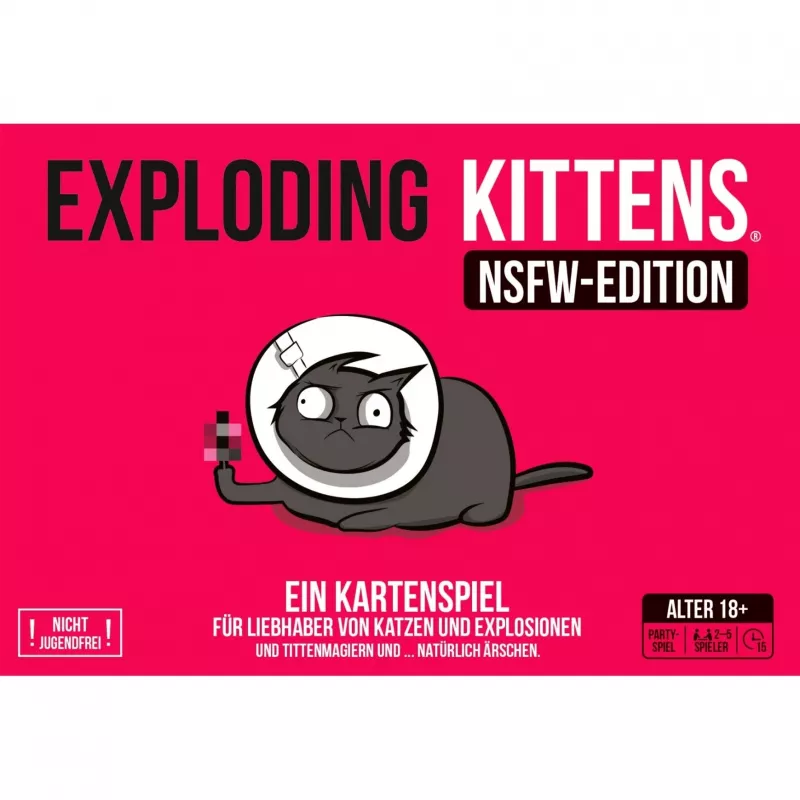 Exploding Kittens - NSFW-editie, kaartspel