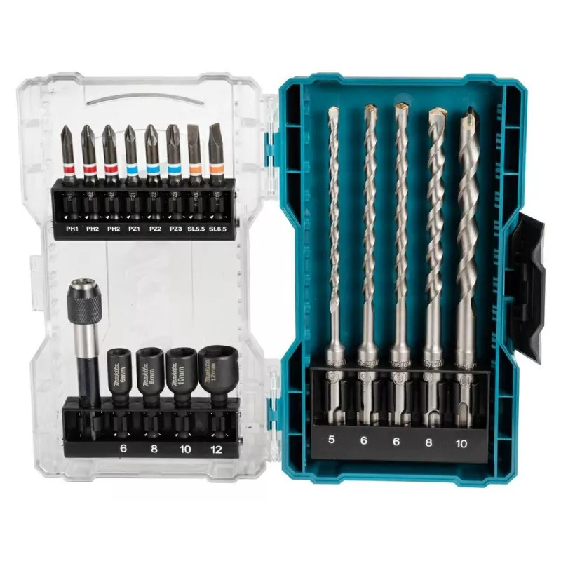 Schroefbitset Makita E-07026 18 st.