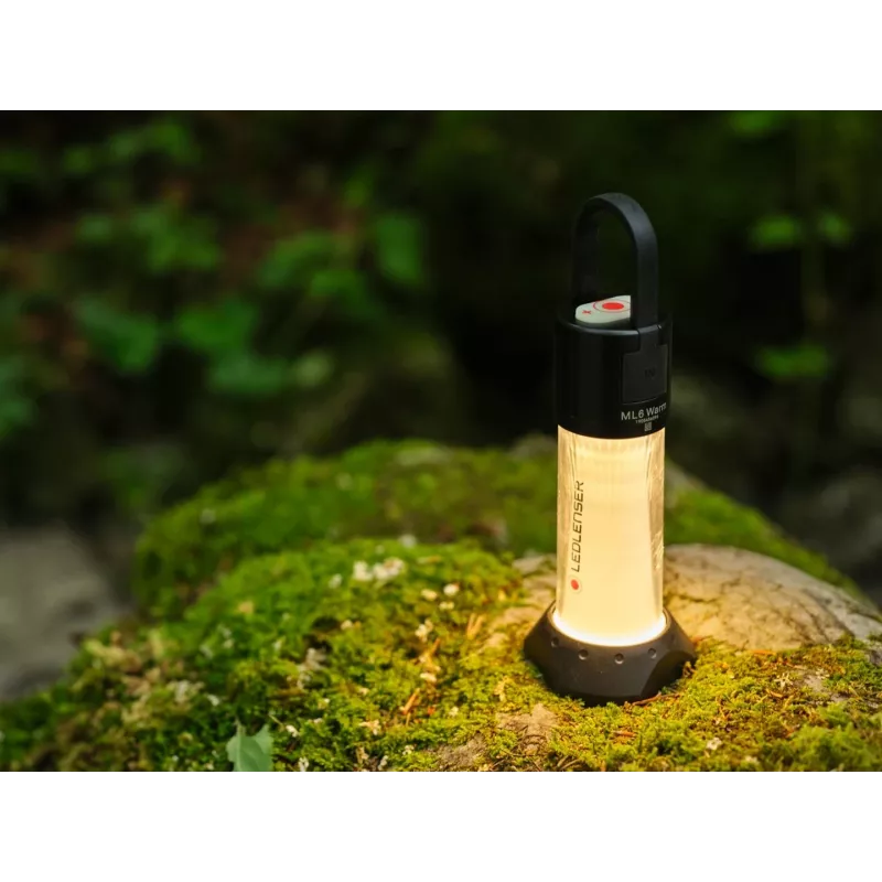 Ledlenser ML6 warmlicht zwart, wit universele zaklamp LED