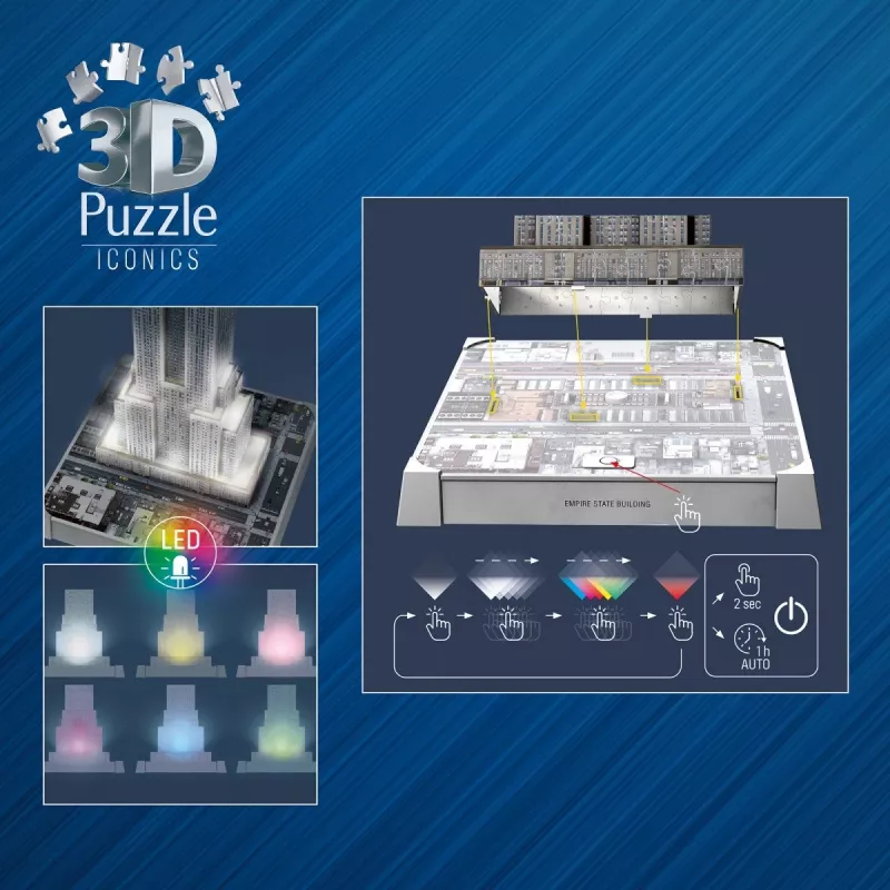 3D-puzzel Ravensburger 12008026 216 stukjes gebouw