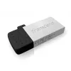 Transcend JetFlash Mobile 380 - USB-flashstation - 16 GB - USB 2.0 - zilver (TS16GJF380S)