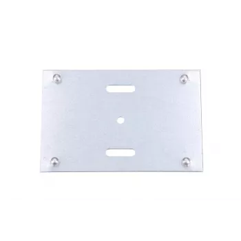 Montageplaat voor 8-aderige glasvezel-afsluitbox, Extralink, RVS, bevestigingsadapter, maximale belasting 5 kg